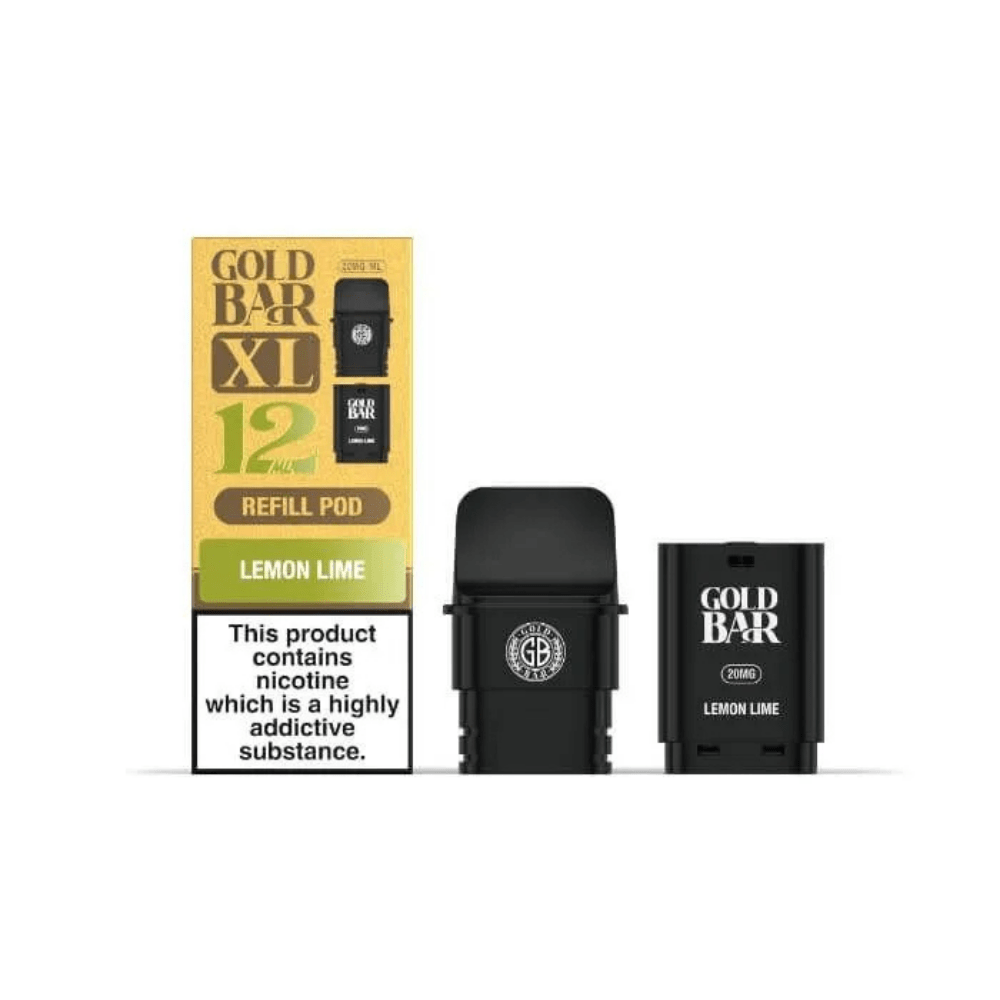 Gold Bar XL Prefilled Replacement Pod Lemon Lime - EUK