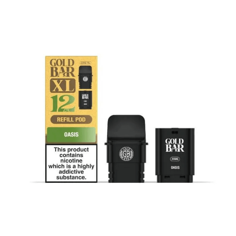 Gold Bar XL Prefilled Replacement Pod Oasis - EUK