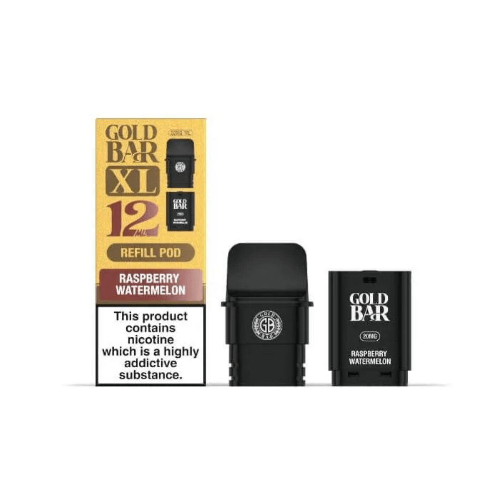 Gold Bar XL Prefilled Replacement Pod Raspberry Watermelon - EUK