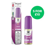 Grape Nic Salt E-Liquid by Bar Juice 5000