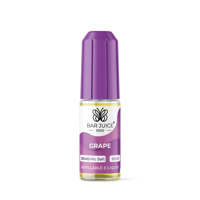 Grape Nic Salt E-Liquid by Bar Juice 5000 - EUK