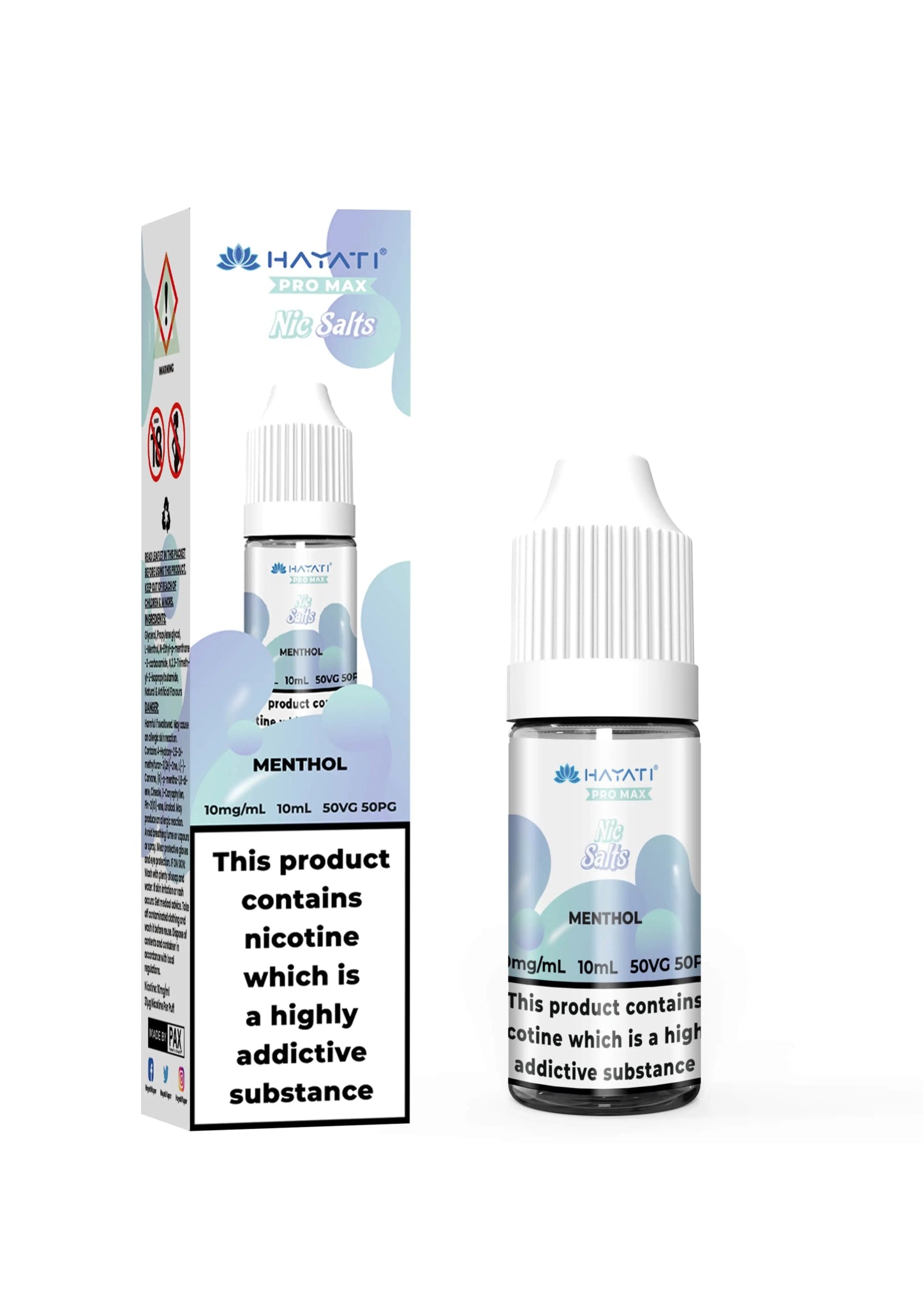 Hayati Pro Max Nic Salt Menthol - EUK