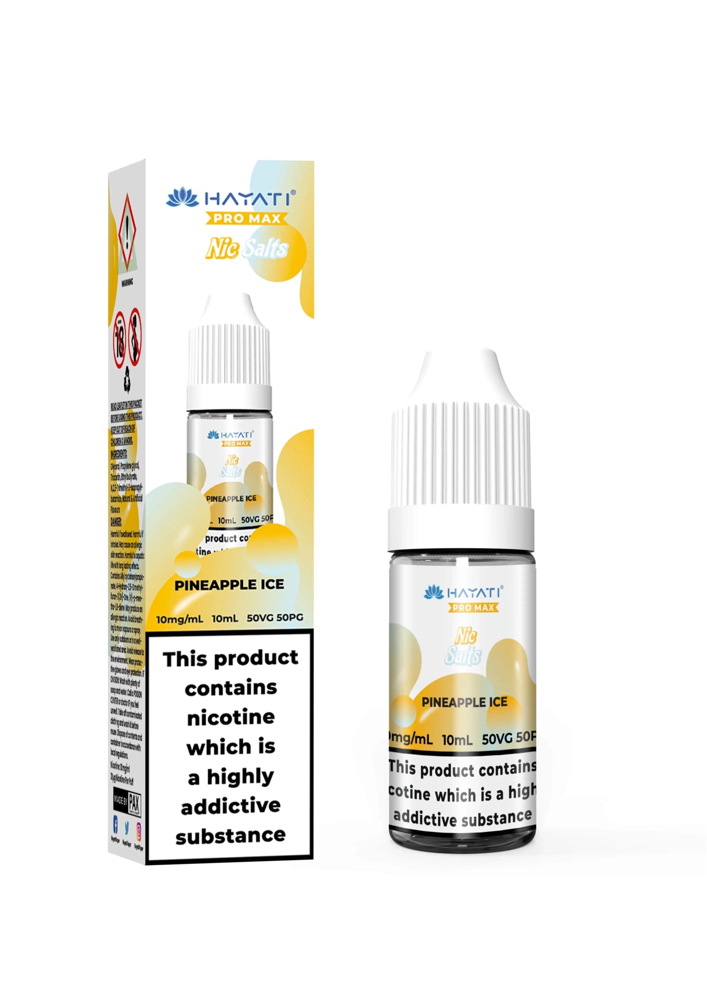 Hayati Pro Max Nic Salt Pineapple Ice - EUK