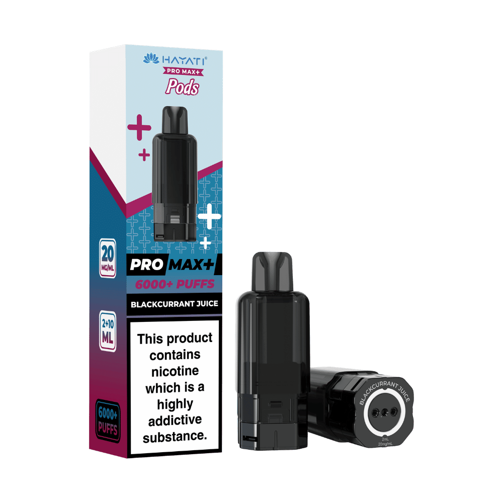 Hayati Pro Max Plus 6000 Prefilled Pod Blackcurrant Juice - EUK