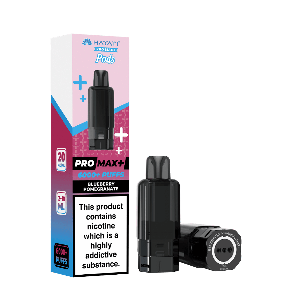 Hayati Pro Max Plus 6000 Prefilled Pod Blueberry Pomegranate - EUK