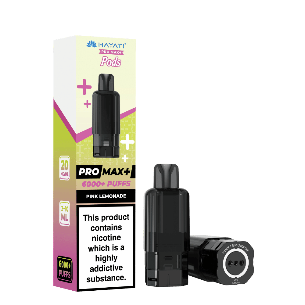 Hayati Pro Max Plus 6000 Prefilled Pod Pink Lemonade - EUK