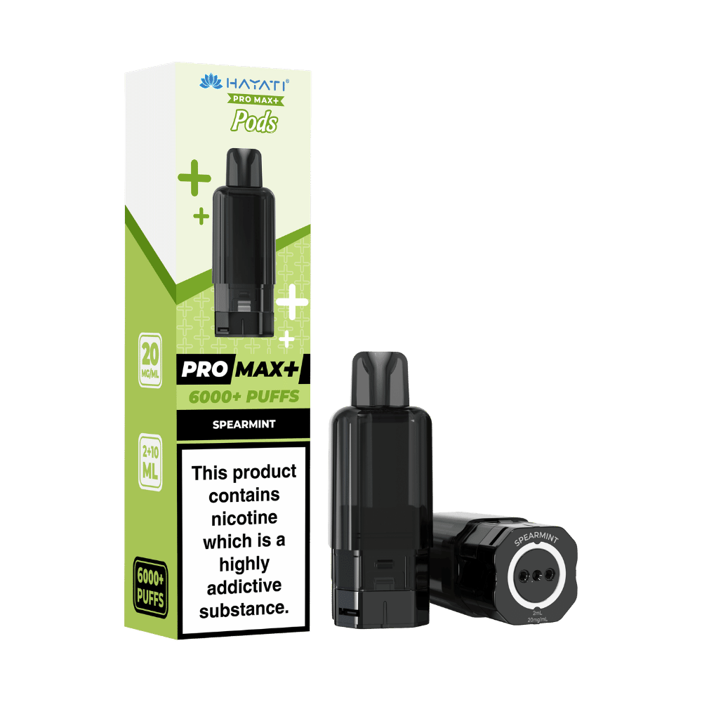 Hayati Pro Max Plus 6000 Prefilled Pod Spearmint - EUK