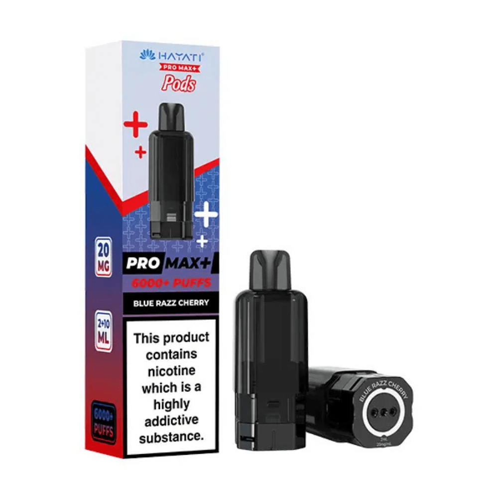 Hayati Pro Max plus Prefilled Pod Blue Razz Cherry - EUK