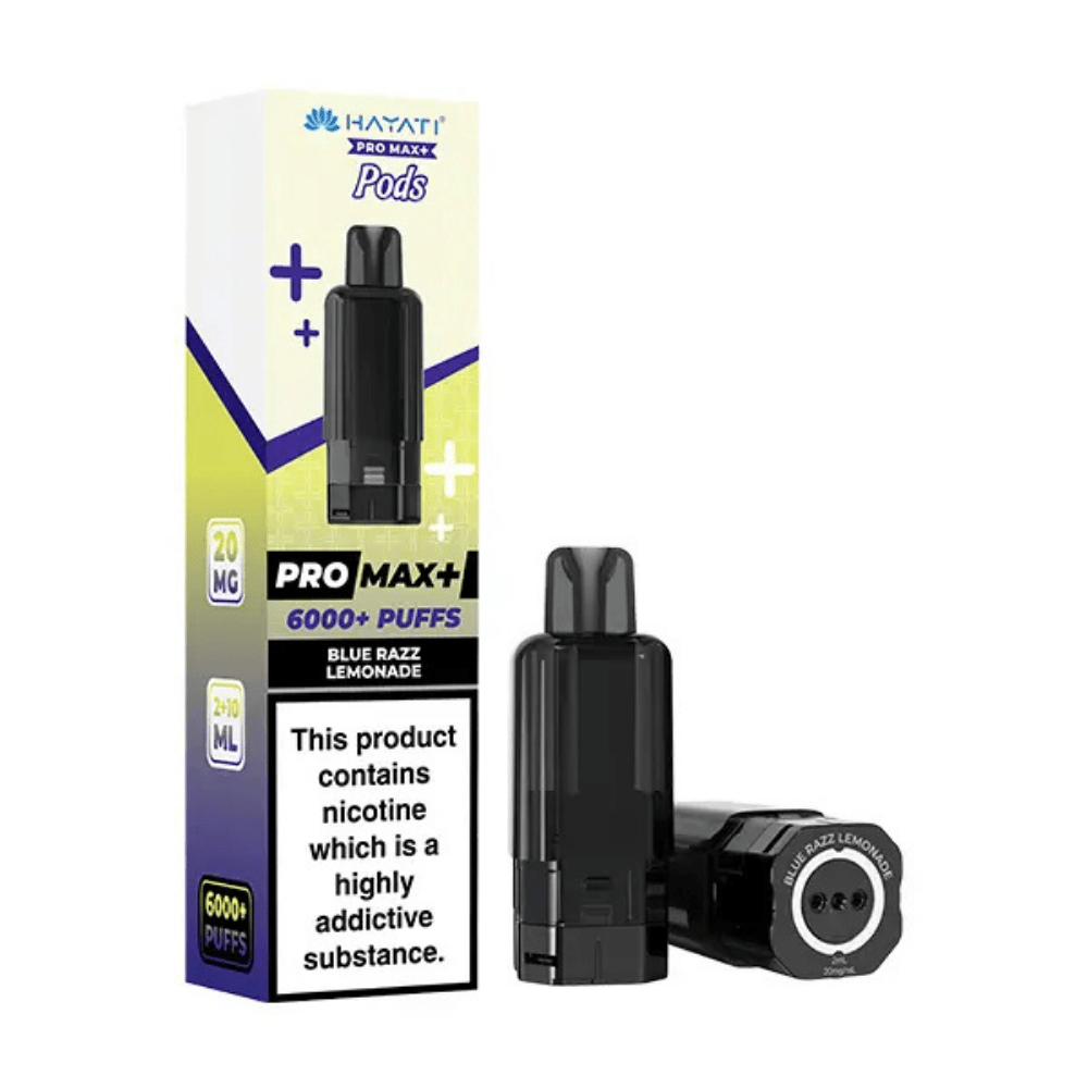 Hayati Pro Max plus Prefilled Pod Blue Razz Lemonade - EUK