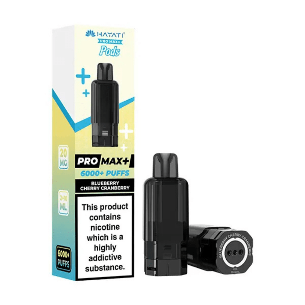 Hayati Pro Max Plus Prefilled Pod Blueberry Cherry Cranberry - EUK