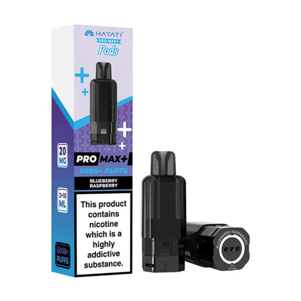 Hayati Pro Max plus Prefilled Pod Blueberry Raspberry - EUK
