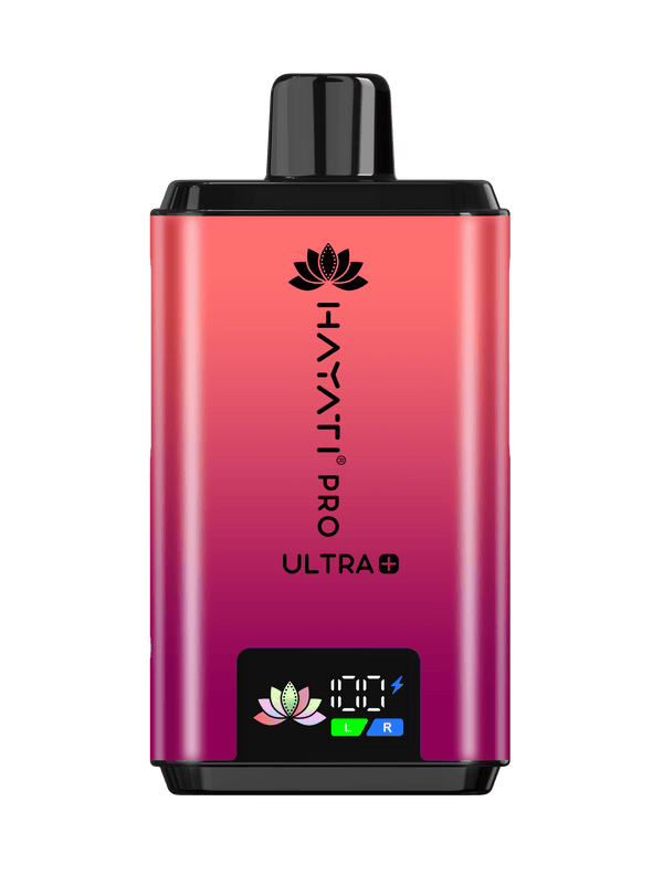 Hayati Pro Ultra Plus 25k Puffs Vape Kit Strawberry Guava and Dragon Berries