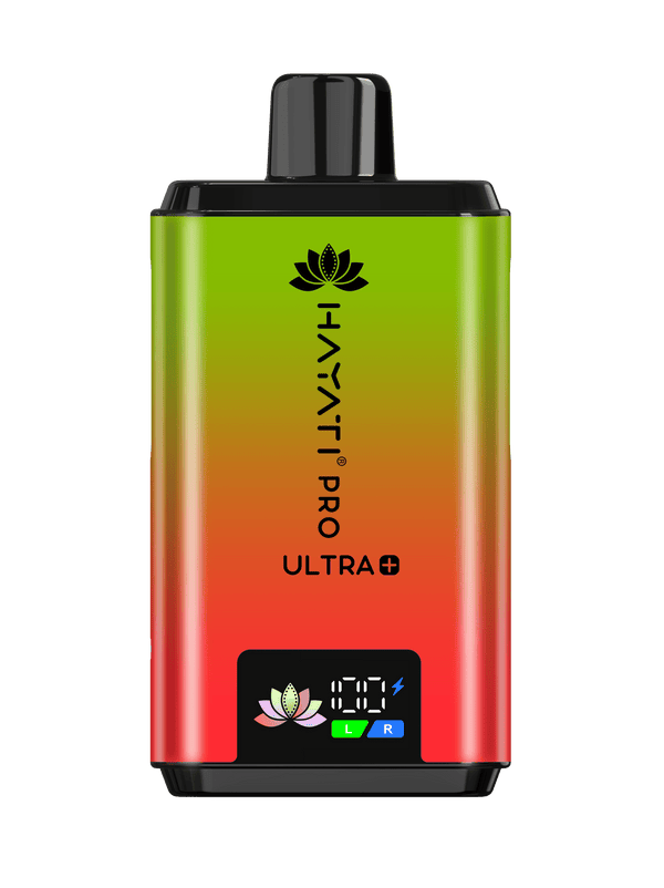 Hayati Pro Ultra Plus 25k Puffs Vape Kit Watermelon Bubblegum and Strawberry Bubblegum