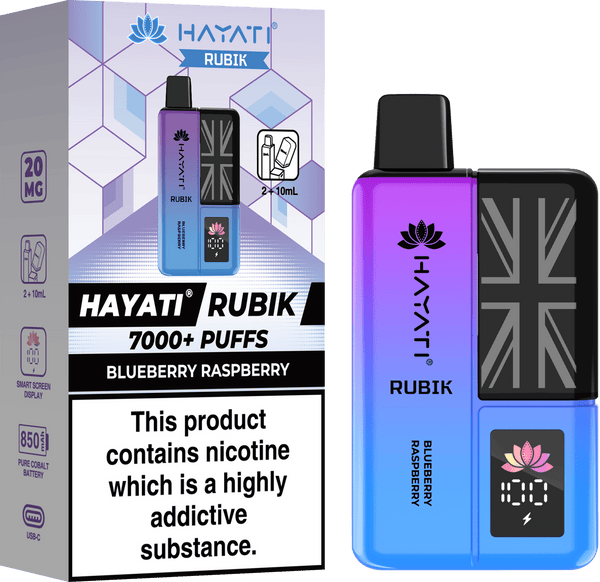 Hayati Rubik 7000 Disposable Vape