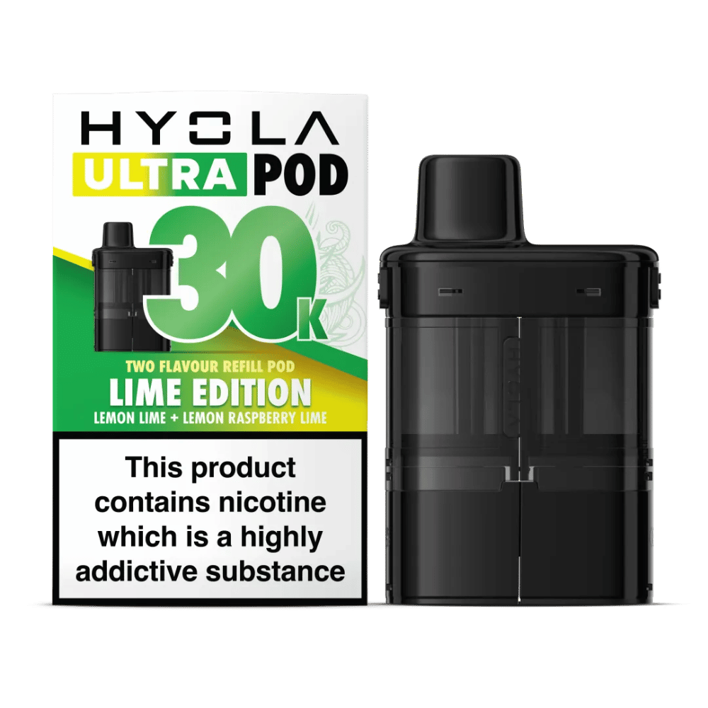 Hyola Ultra 30K Prefilled Replacement Pods Lime Edition - EUK