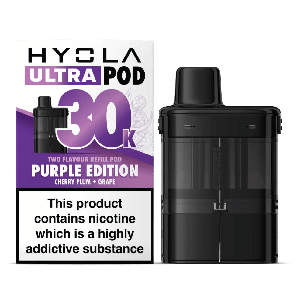 Hyola Ultra 30K Prefilled Replacement Pods Purple Edition - EUK