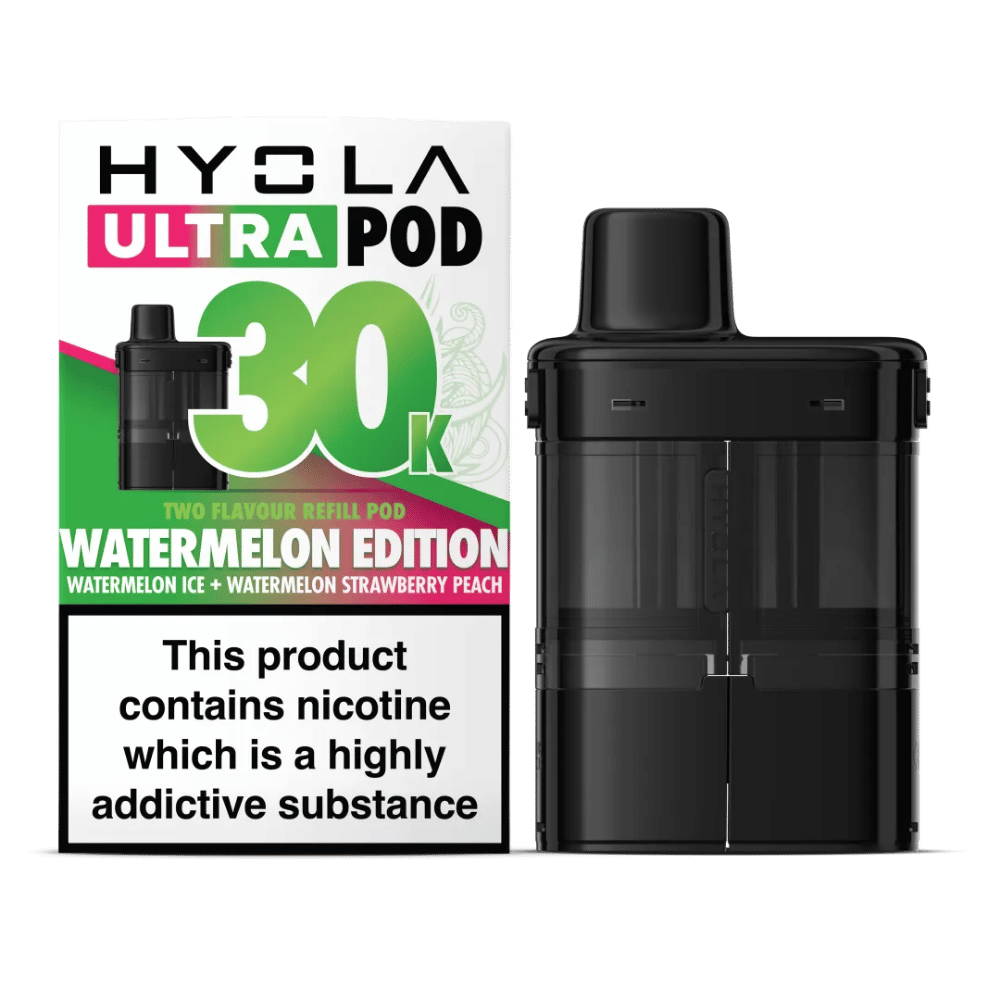 Hyola Ultra 30K Prefilled Replacement Pods Watermelon Edition - EUK