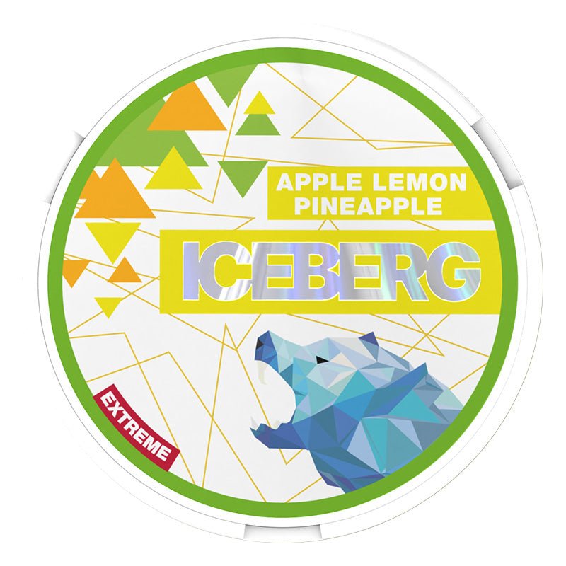 Iceberg Apple Lemon Pineapple Nicotine Pouches - EUK