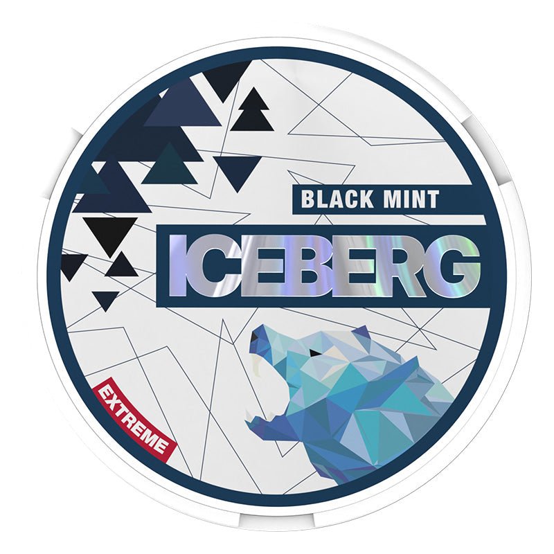 Iceberg Black Mint Nicotine Pouches - EUK