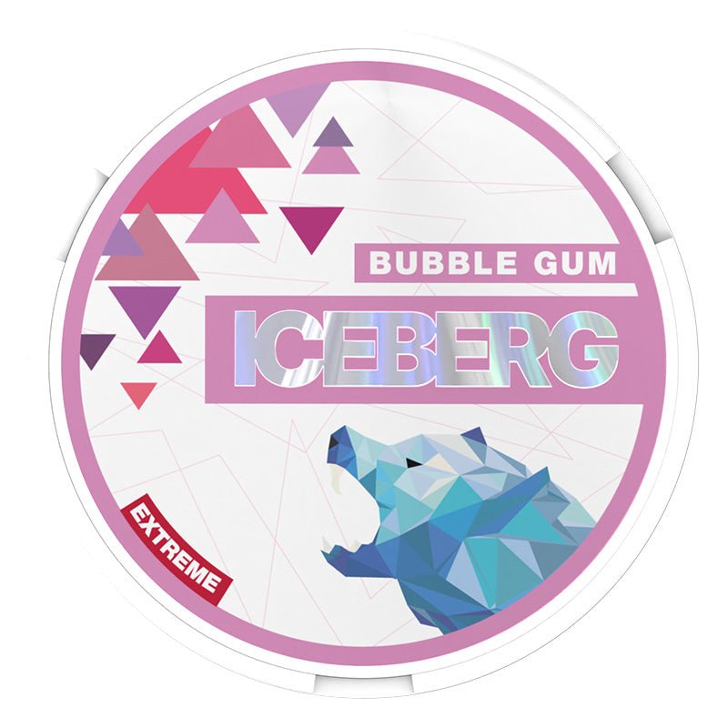 Iceberg Bubble Gum Nicotine Pouches - EUK