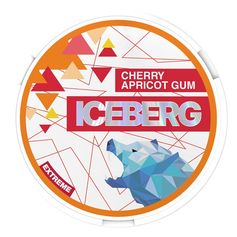 Iceberg Cherry Apricot Gum Nicotine Pouches - EUK