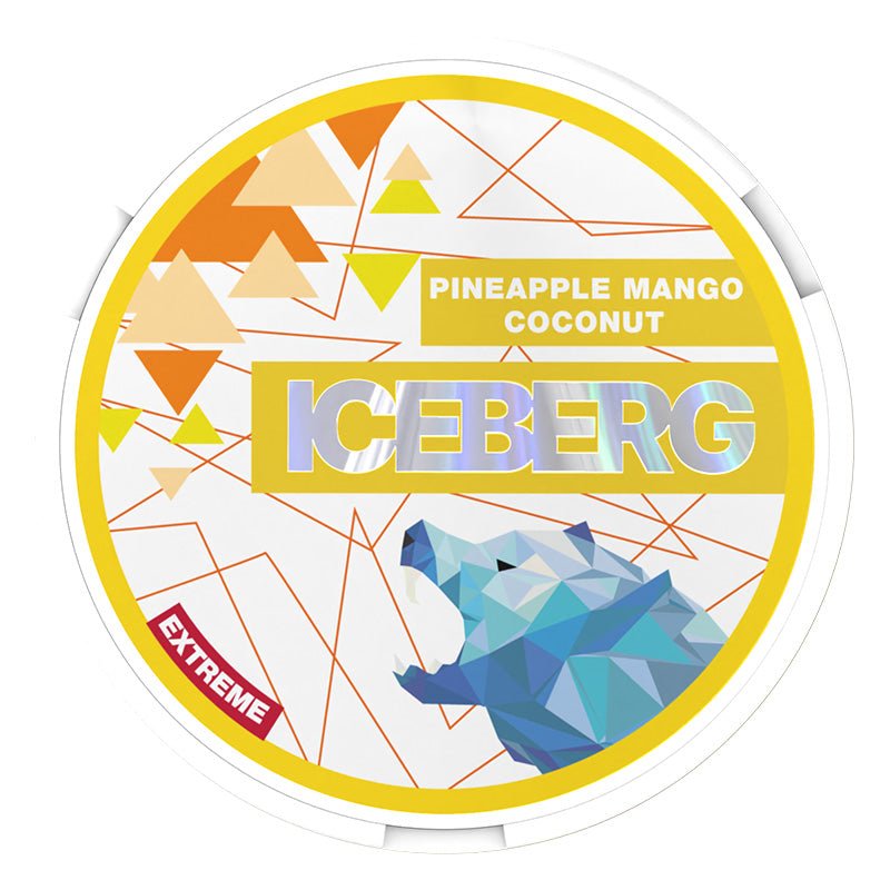 Iceberg Pineapple Mango Coconut Nicotine Pouches - EUK