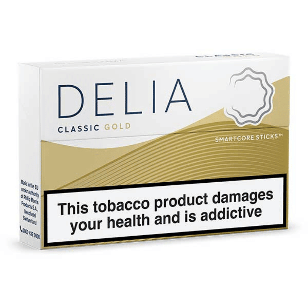 IQOS DELIA Heated Tobacco Sticks Classic Gold - EUK