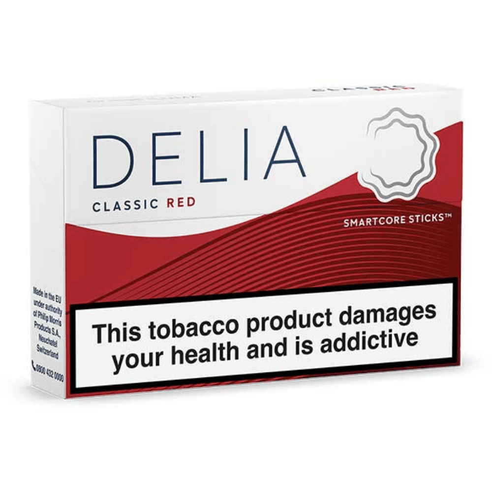 IQOS DELIA Heated Tobacco Sticks Classic Red - EUK