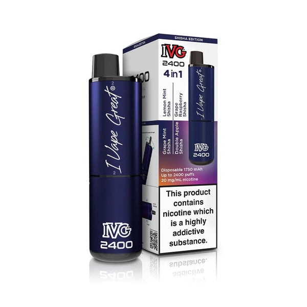 IVG 2400 4 in 1 Multi Flavour Shisha Edition