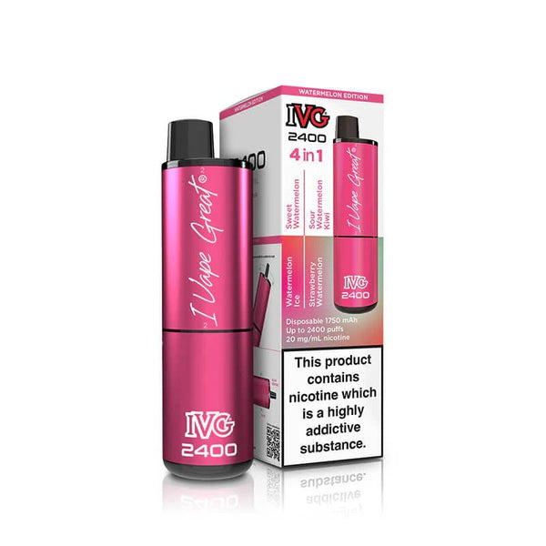 IVG 2400 4 in 1 Multi Flavour Watermelon Edition
