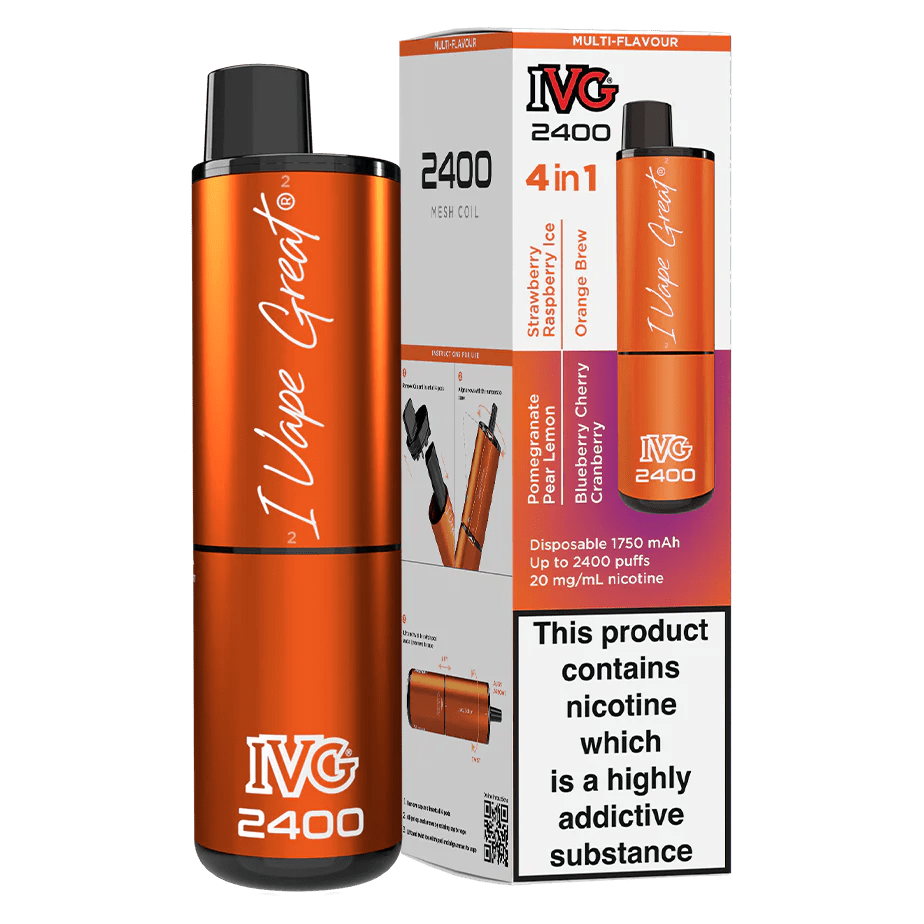 IVG 2400 Disposable Vape Kit - EUK