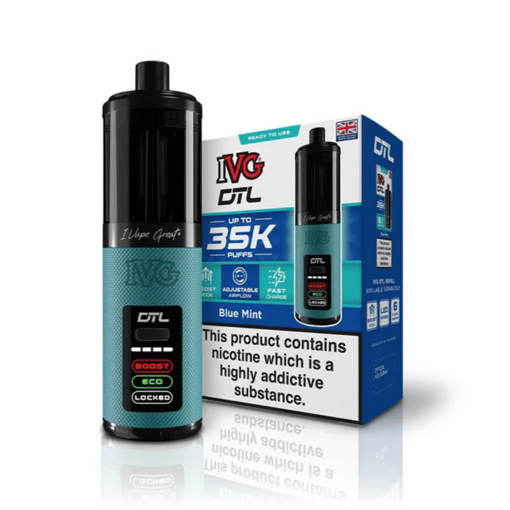 IVG DTL 35k Prefilled Pod Kit Blue Mint - EUK