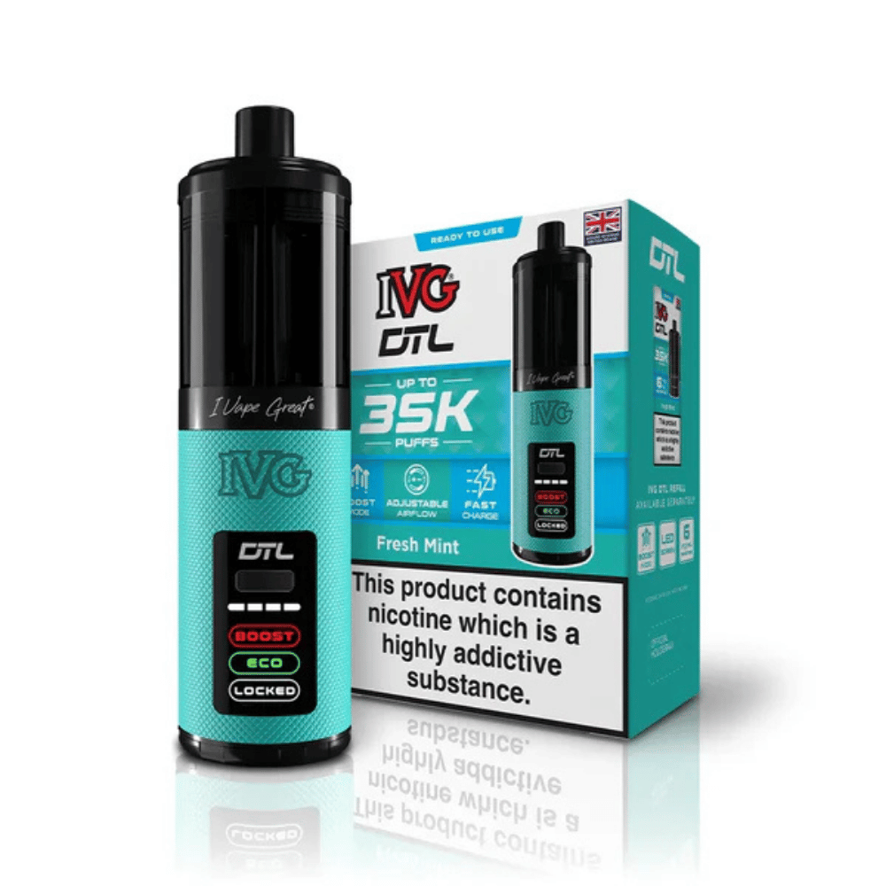 IVG DTL 35k Prefilled Pod Kit Fresh Mint - EUK