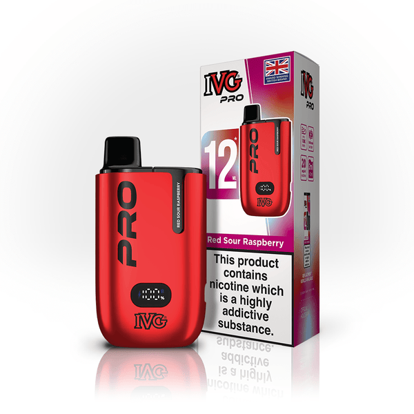 IVG Pro 12 Red Sour Raspberry Kit