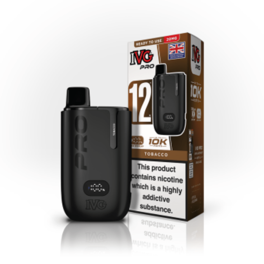 IVG Pro 12 Tobacco Vape Kit - EUK