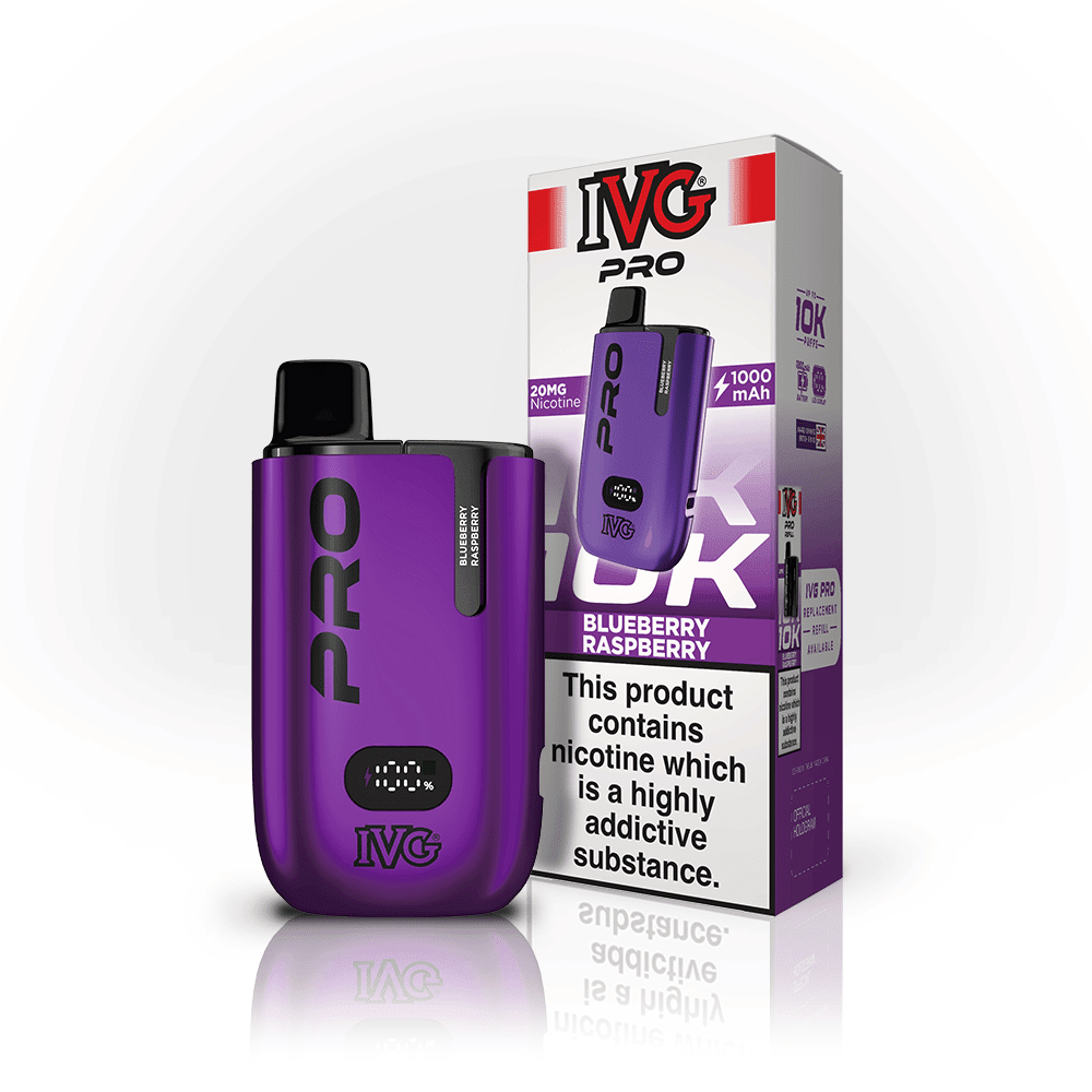 IVG Pro 12 Vape Kit Blueberry Raspberry - EUK
