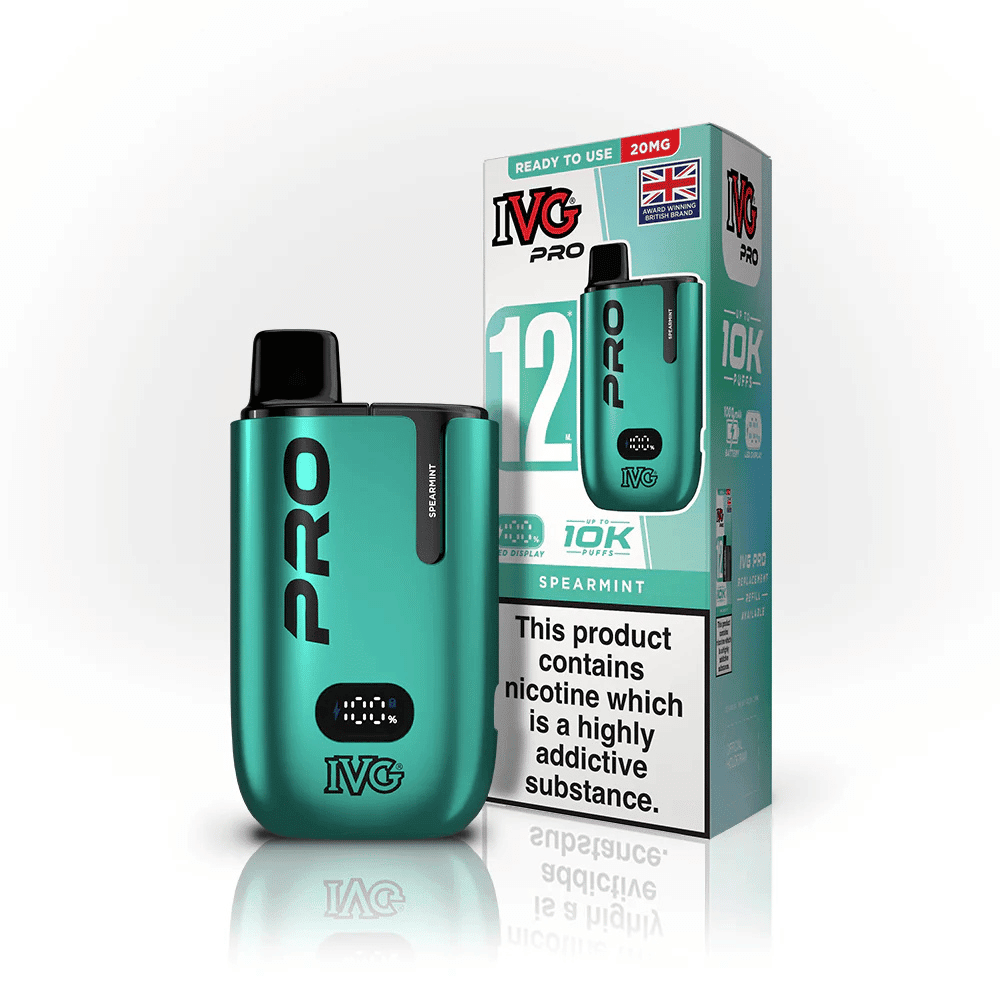 IVG Pro 12 Vape Kit Spearmint - EUK