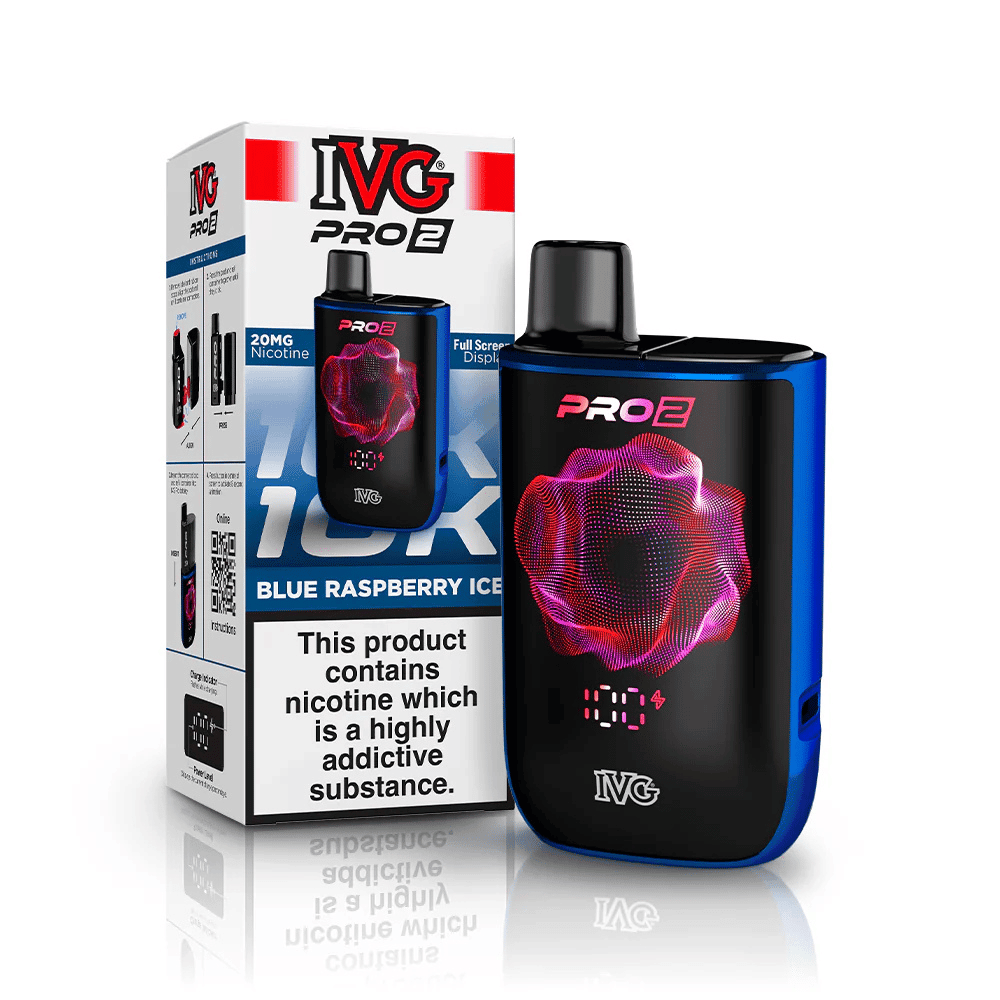 IVG Pro 2 Prefilled Pod Kit Blue Raspberry Ice - EUK