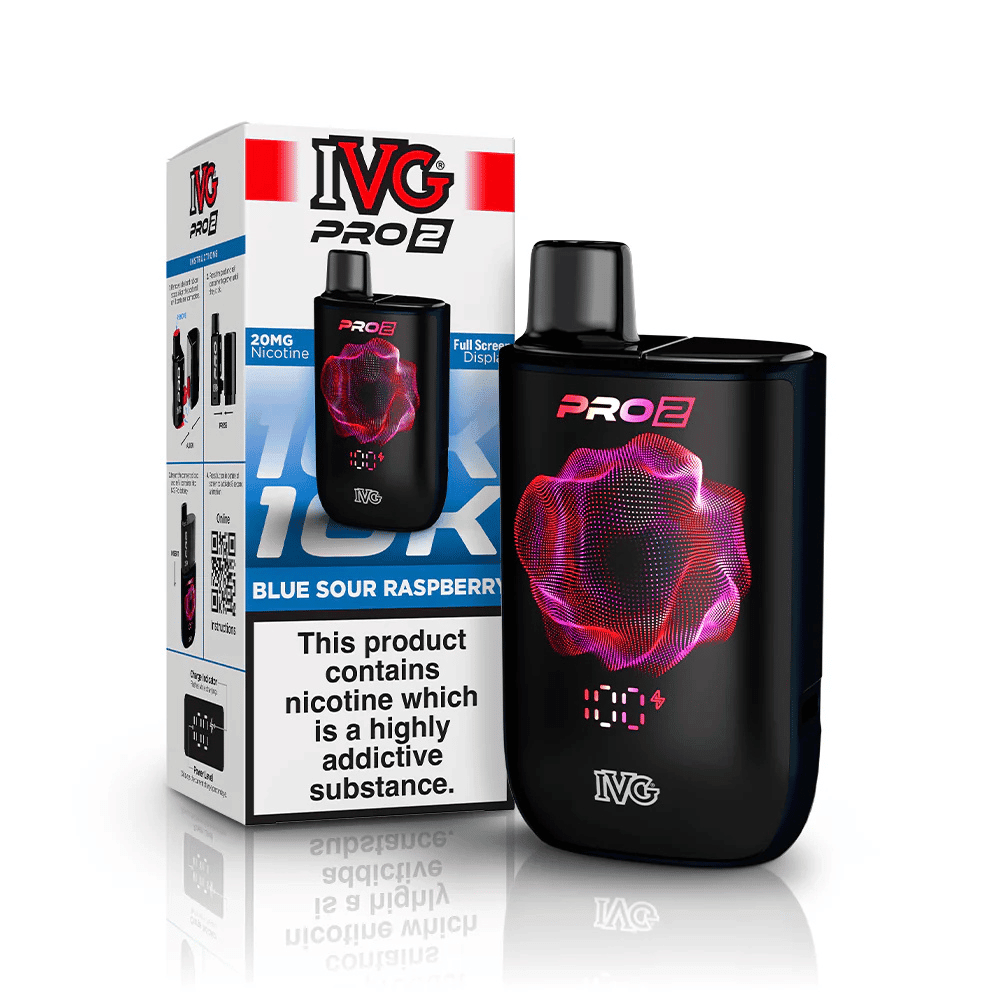 IVG Pro 2 Prefilled Pod Kit Blue Sour Raspberry - EUK