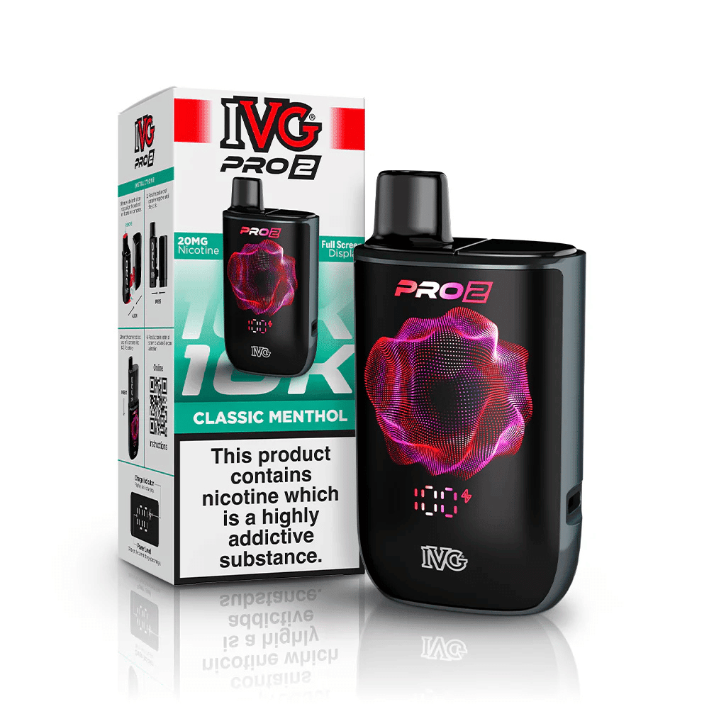 IVG Pro 2 Prefilled Pod Kit Classic Menthol - EUK