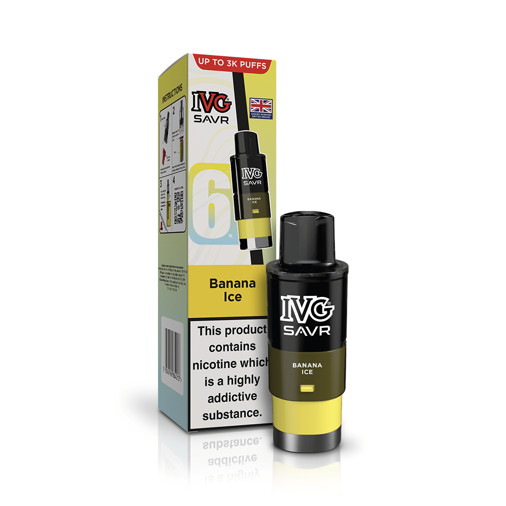 IVG SAVR Banana Ice Refill