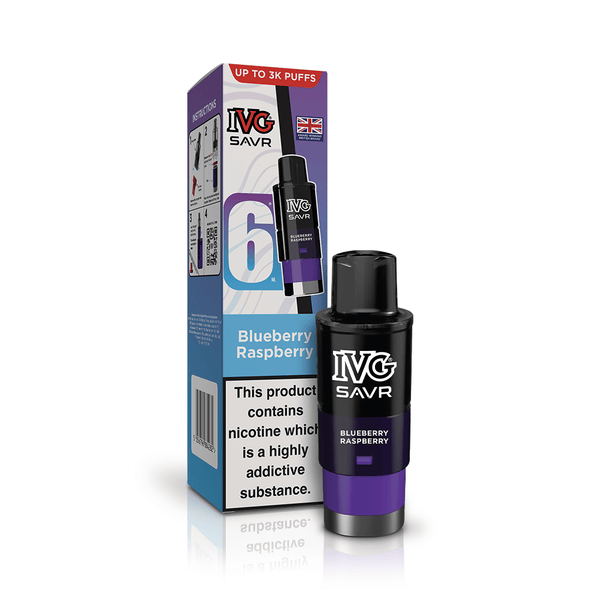 IVG SAVR Blueberry Raspberry Refill