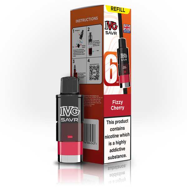 IVG SAVR Fizzy Cherry Refill