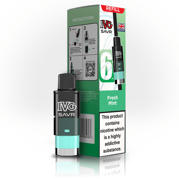 IVG SAVR Fresh Mint Refill