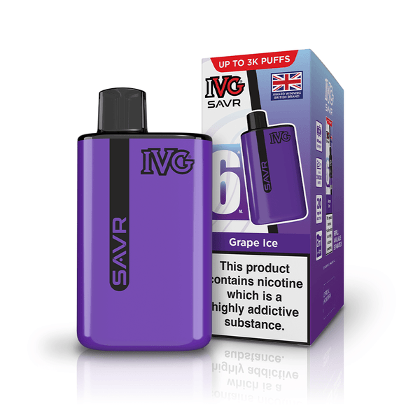 IVG SAVR Grape Ice