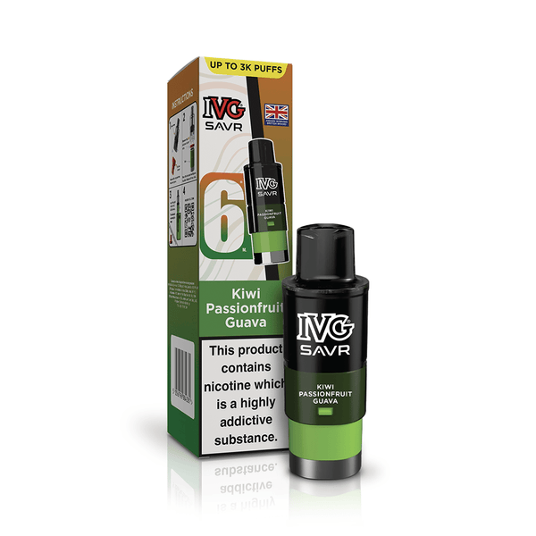 IVG SAVR Kiwi Passionfruit Guava Refill