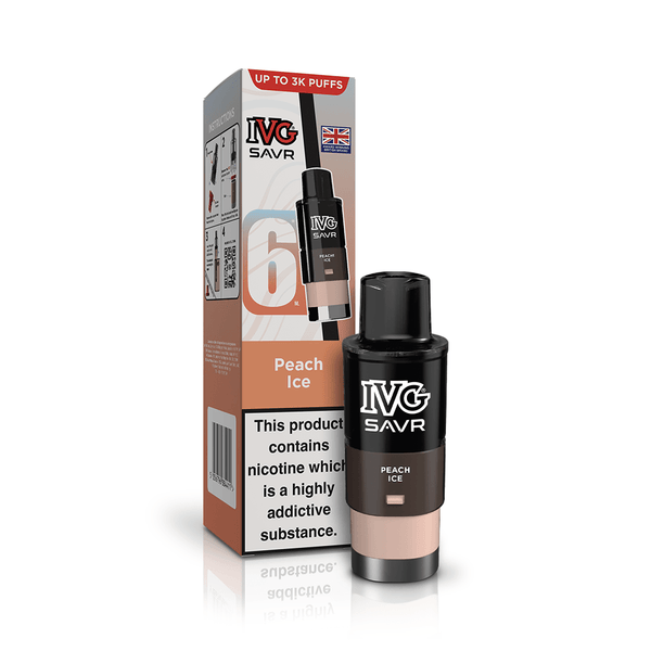 IVG SAVR Peach Ice Refill