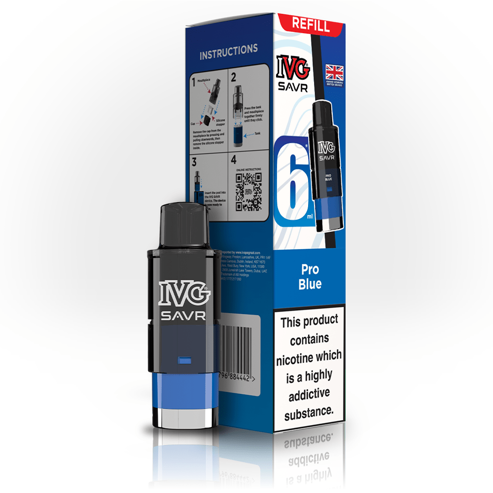 IVG SAVR Pro Blue Refill - EUK