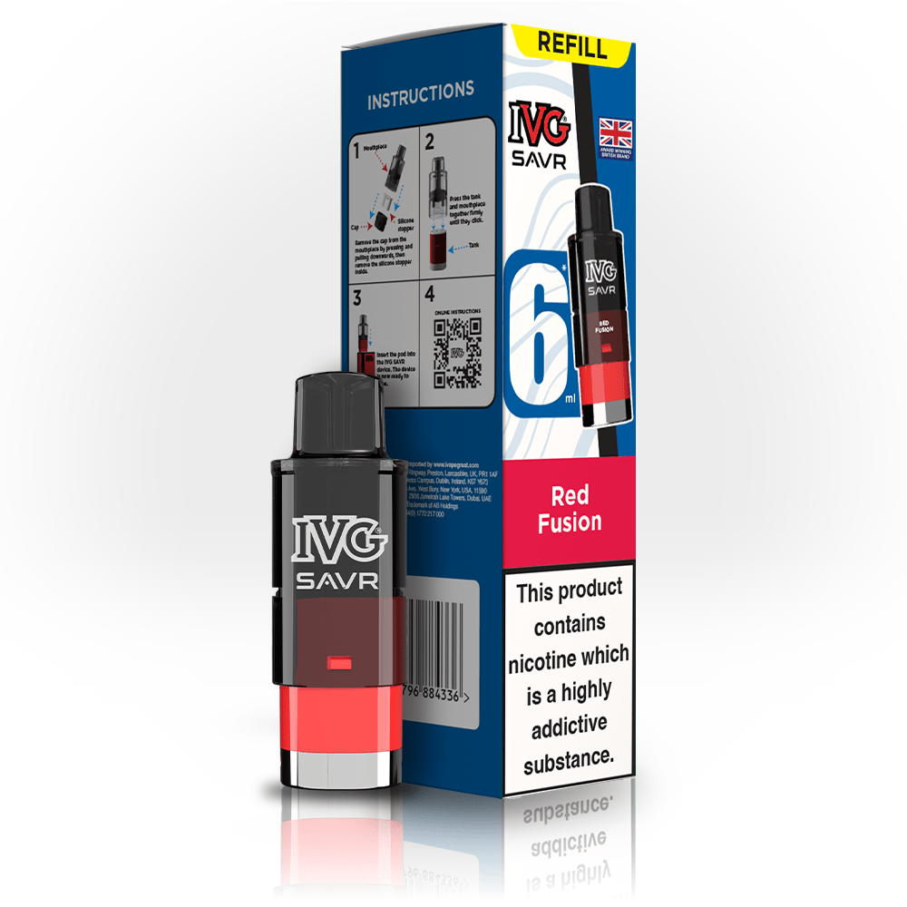 IVG SAVR Red Fusion Refill