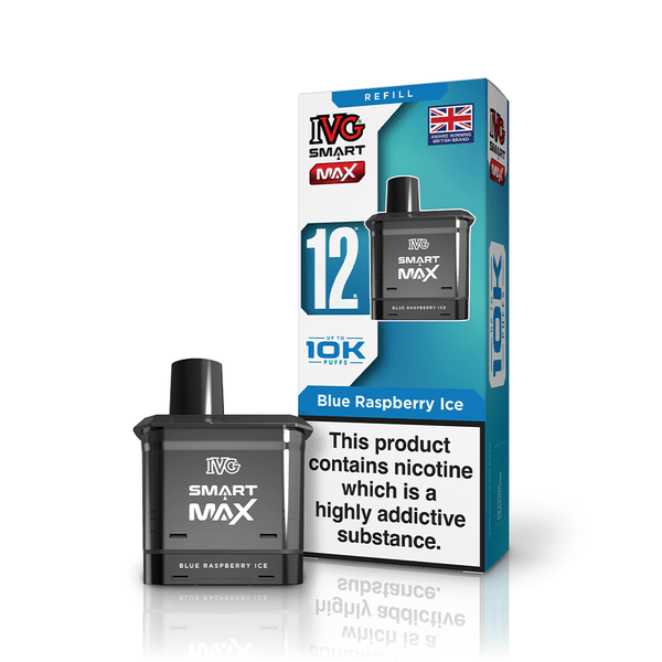 IVG Smart Max Blue Raspberry Ice Refill Pods